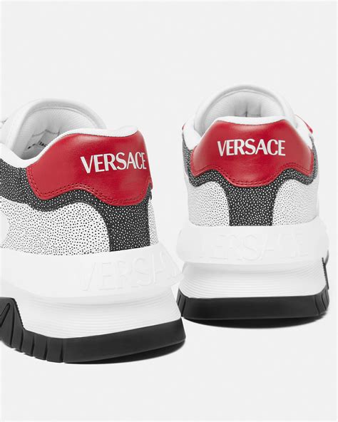 versace odissea low-top sneakers|Odissea Sneakers Red,White .